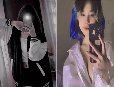 Cewek remaja kecanduan pamer memek pink muda di internet