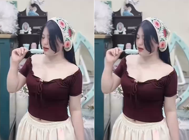 Cewek Vietnam Selfcam Dientot Keras Sampai Kejang-Kejang Endingnya Keenakan Banget